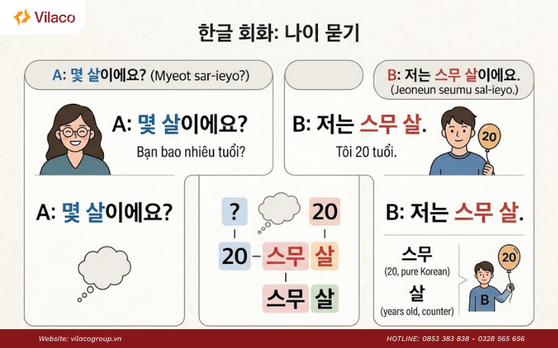 cách đếm số trong tiếng Hàn