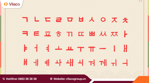 cách nhớ mặt chữ Hangeul nhanh nhất