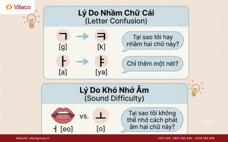 cách nhớ mặt chữ Hangeul nhanh nhất
