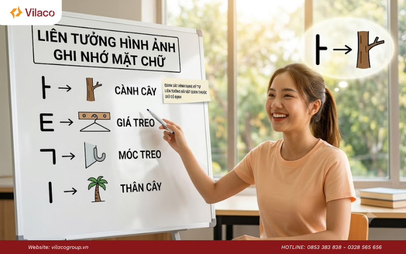 cách nhớ mặt chữ Hangeul nhanh nhất