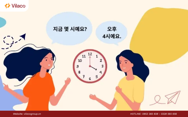 cách nói thời gian tiếng Hàn