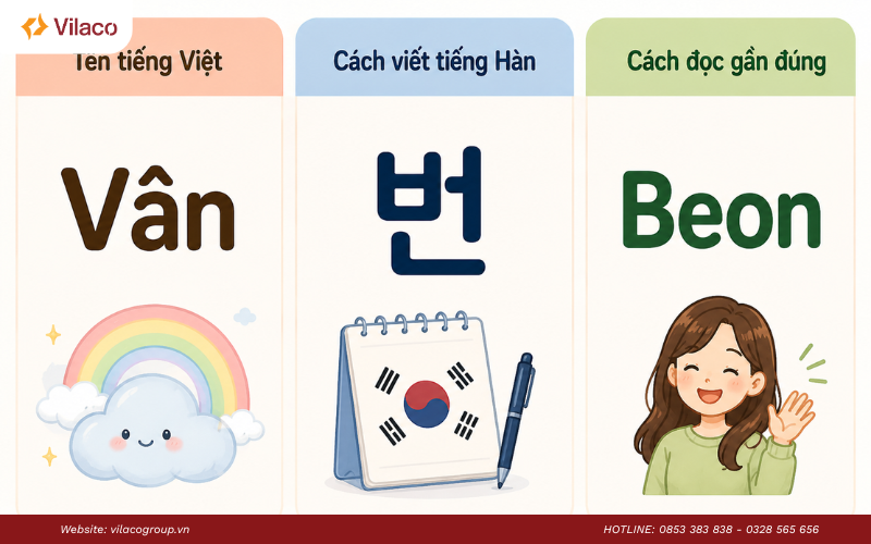 cách viết tên tiếng Hàn