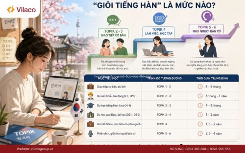 Hiểu rõ từng cấp độ tiếng Hàn để xác định chính xác mục tiêu mình muốn chinh phục