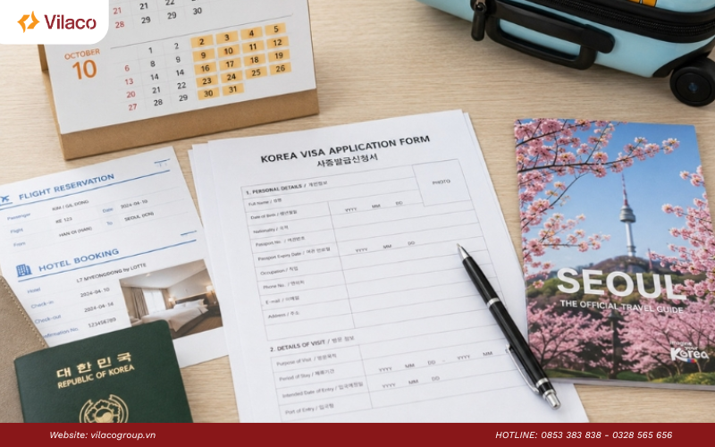 thủ tục xin visa du học Hàn Quốc