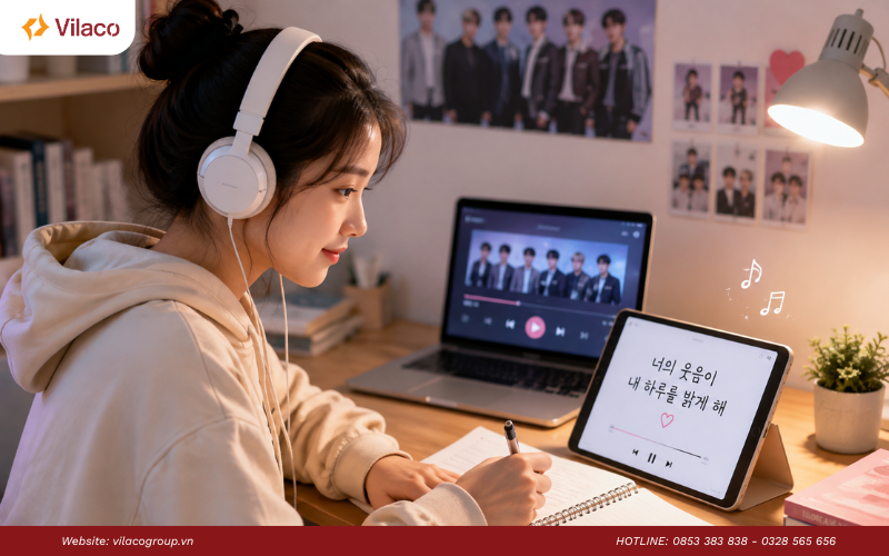 tự học tiếng Hàn qua bài hát Kpop