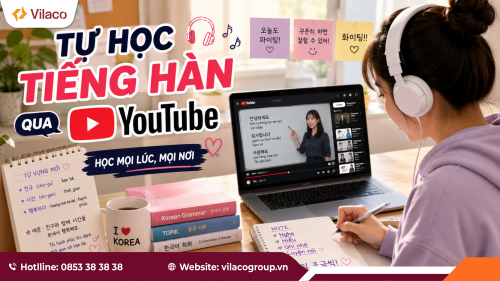 tự học tiếng Hàn qua Youtube