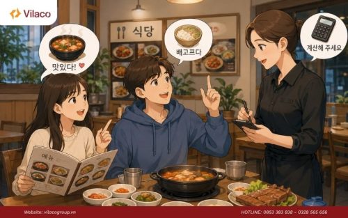 Tự tin gọi món, hỏi khẩu vị và giao tiếp thuận tiện trong mọi bữa ăn