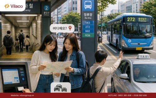 Tự tin hỏi đường, mua vé và sử dụng phương tiện công cộng khi đến Hàn Quốc