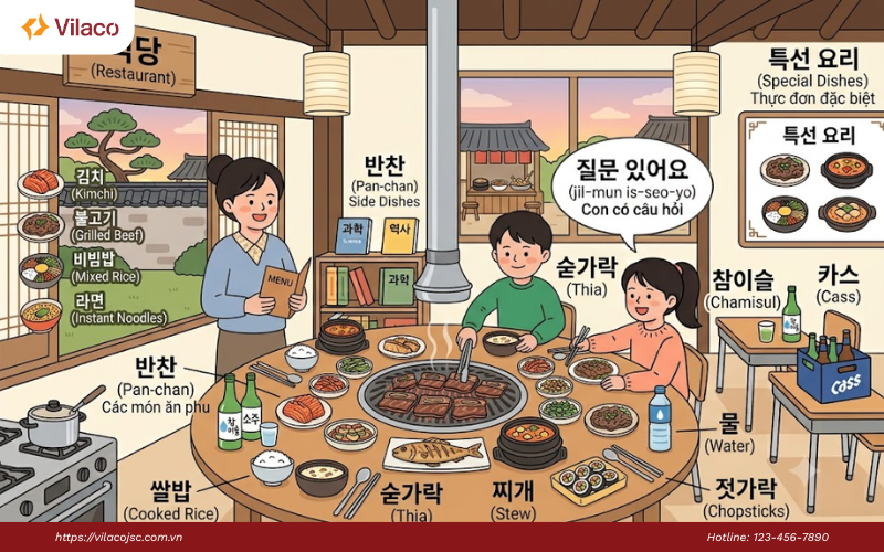 Từ vựng tiếng Hàn theo chủ đề