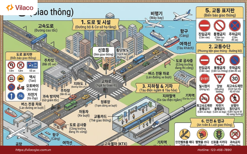 Từ vựng tiếng Hàn theo chủ đề