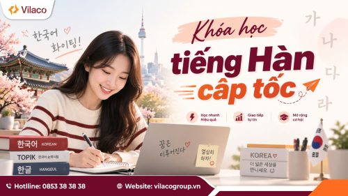 Khóa học tiếng Hàn cấp tốc